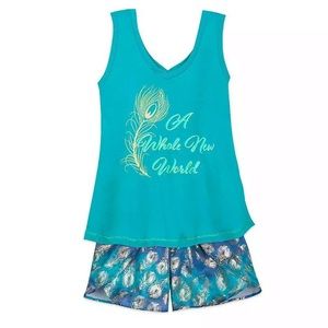 Aladdin Woman’s Pajamas New Size Medium Disney